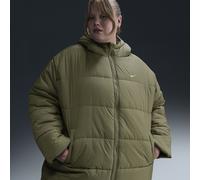 Parka dal fit ampio Therma-FIT Nike Classic Puffer - Donna - Verde 2X