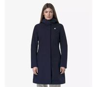 Parka di media lunghezza, STEPHY BONDED Blu L Tinta unita