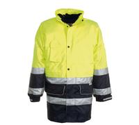 PARKA GIACCA DA LAVORO ALTA VISIBILIT CON BANDE RIFLETTENTI PAYPER SECURITY
