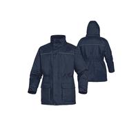 Parka in poliestere Helsinki2 - per freddo estremo - blu - taglia XL - Delta Plus