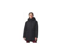 Parka impermeabile con cappuccio columbia donna pulaski nero