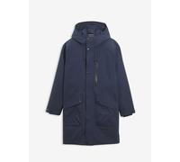 Parka invernale lungo con tasche multiple MTD Blu S Tinta unita