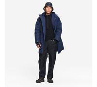Parka invernale lungo con tasche multiple MTD Blu XL Tinta unita