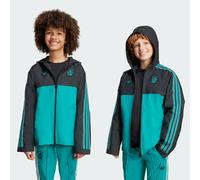 Parka junior Liverpool FC Terrace Icons Black / Sea Green 13-14A