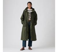 Parka lungo con cappuccio Simone Verde S Tinta unita