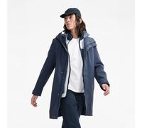 Parka lungo MTD® a 2 strati con cappuccio Blu XL Tinta unita