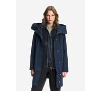 Parka lungo MTD® con cappuccio Blu 40 (IT) - 36 (FR) Tinta unita