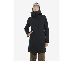 Parka lungo MTD® con cappuccio Nero 42 (IT) - 38 (FR) Tinta unita