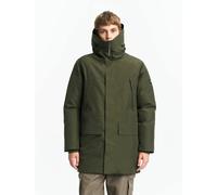 Parka lungo OBAM, trapuntato in piuma e piumino Verde XXL Tinta unita