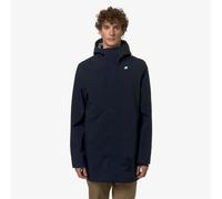 Parka lungo TOMMY BONDED JERSEY Blu S Tinta unita