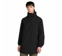 Parka media lunghezza Nero XL Tinta unita