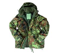 Mil-Tec Wet Protection, giacca in tessuto S male Camo (Flecktarn)