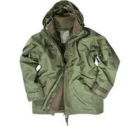 Mil-Tec Wet Protection, giacca in tessuto XXL male Oliva