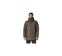 Parka patagonia jackson glacier uomo marrone