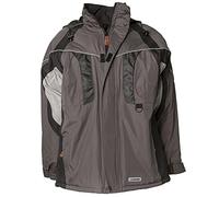 'Parka Planam "Space invernale, taglia S, Nero/Grigio chiaro, 3350044