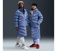 Parka puffer lungo dal fit ampio Therma-FIT Nike All Day Play - Ragazzo/a - Blu L