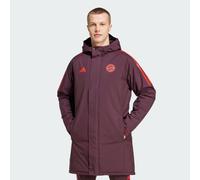Parka Tiro 24 Stadium FC Bayern München Shadow Maroon / Red 3XL
