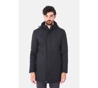 Parka Uomo Invernale Impermeabile con Cappuccio Giubbotto Lungo Imbottito Slim