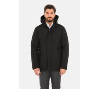 Parka Uomo Invernale Impermeabile Imbottito Elegante Giubbotto Lungo Cappuccio