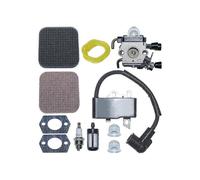 PARKCompatibile con Stihl FS75 FS80 FS80R FS85R FS85T FS85RX Trimmer, Kit carburatore, 4140-120-0619