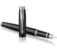 Parker 1931651 IM Penna Stilografica, Punta Media e Ricarica di Inchiostro Blu,