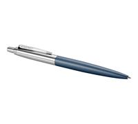 Parker Jotter Penna a Sfera XL, Finitura Cromata, Punta Media, Inchiostro Blu, C