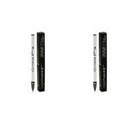 PARKER 5TH, ricarica, punta fine, nero (Confezione da 2)