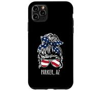 Parker AZ - Nastro per chignon, motivo: occhiali da sole Custodia per iPhone 11 Pro Max