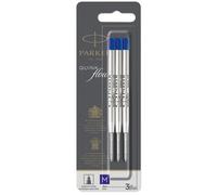 Parker Blister 3 refill punta a sfera media sistema Quinkflow 2119152