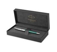 PARKER BOLIGRAFO KUGELS. SONNET METAL&GREEN C.C. M NEGRO