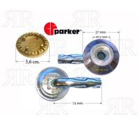 Parker Bruciatore e Spartifiamma in Ottone per Fornello Parker Piccolo Art.27
