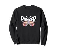Parker Butterfly - Personalizzato Carino Nome Word Art Felpa