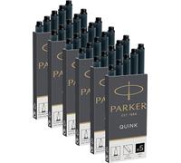 Cartucce quink permanente nero 5 pezzi Paker