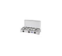 Parker FO300CBGPMU Fornello a gas 3 fuochi, GRIGLIA PIATTINA