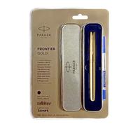 Parker Frontier Color Oro Gt a Sfera Penna RB Punta Orlo Nuovo IN Scatola Nib