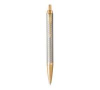 Penna a sfera IM Premium Metal Chiselled stilo M grey Parker