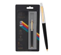 Parker Jotter 9000023185 Standard Ball Pen Gold Trim (Black)