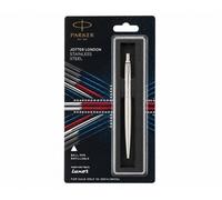 Parker Jotter Acciaio Inox Londra Sfera Penna Blu Sottile Quink TC P911 Box New