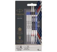 Parker Jotter London Refills Discovery Pack: 3 ricariche Quinkflow per penne a s