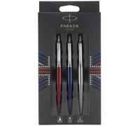 Parker Jotter London Trio Discovery Pack: Ballpoint Pen (Royal Blue), Gel Pen (R
