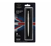 Parker Jotter Londra Acciaio Inox Sfera Penna Cromo CT Blu Sottile Quink OEM New
