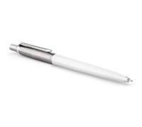 PARKER Jotter Originals Ballpoint Pen, Classic White Finish, Medium Point, Blue