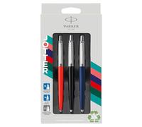Parker Jotter Originals Trio Pen Gift Set | Penna a sfera, penna gel e matita meccanica | Realizzata con materiali riciclati al 55%* | Regali perfetti per la laurea e la scuola
