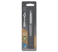 Parker Jotter Penna a Sfera con Dettagli Cromati, Confezione in Blister, Stainless Steel Chrome Trim