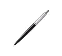 Parker Jotter Penna a Sfera con Dettagli Cromati, Confezione Regalo, Premium Bond Street Black Chrome Trim