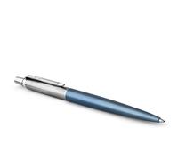 Parker Jotter Penna a Sfera con Dettagli Cromati, Confezione Regalo, Waterloo Bl