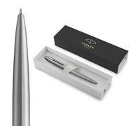 Penna a sfera XL Parker Jotter punta media inchiostro blu acciaio inossidabile m