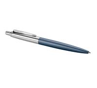Parker Jotter Penna a Sfera XL, Finitura Cromata, Punta Media, Inchiostro Blu, C