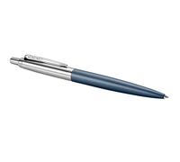 Parker Jotter Penna a Sfera XL, Finitura Cromata, Punta Media, Inchiostro Blu, Confezione Regalo, Primrose Matte Blue