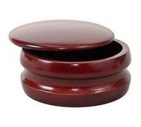 Parker Mango Portasapone da Barba Rossi Harzbeschichtung Coperchio Rasiertiegel